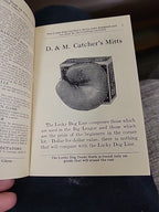 1924 D&M Official Rules for Baseball, Lawn Tennis+