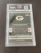 2015 Panini Prizm #112 Aaron Rodgers Green Bay Packers PSA 8 NR/MT-MT