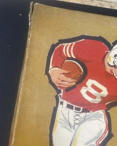 Vintage 1950s All-Fair Football Game In Original box .