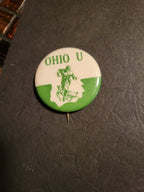 Ohio University Vintage  1950s Pin 1 .75 inches