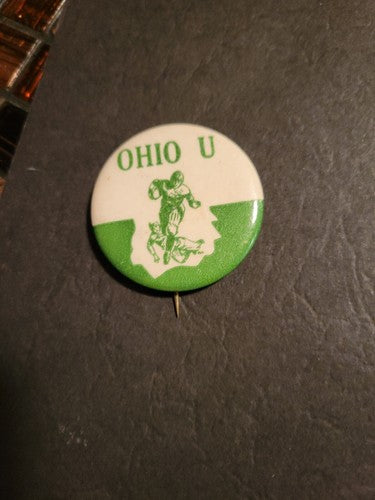 Ohio University Vintage  1950s Pin 1 .75 inches