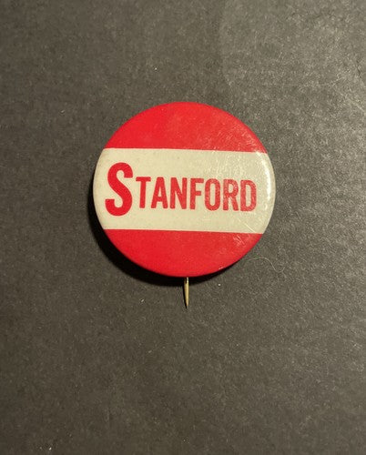 ￼  Stanford University ￼ Vintage  1950s Pin 1 .75 inches