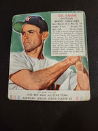 1952 Baseball Red Man #4A Gil Coan, W/tab  Poor-Fair Condition