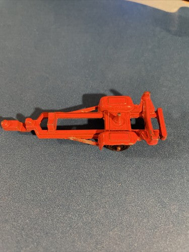 Tootsie Toy Chicago USA 2 Orange Trailer Plus 2 Vintage Cars