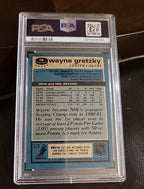 1981 Topps Wayne Gretzky #16 PSA 7 Oilers 3rd Yr NHL Hockey Card Graded