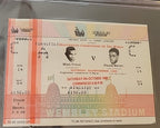 MIKE TYSON VS FRANK BRUNO PHANTOM FULL TICKET 9/3/1988 WEMBLEY STADIUM BGS 7