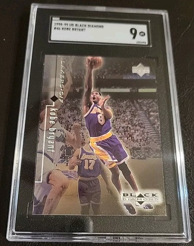 1998 Upper Deck Black Diamond #46 Kobe Bryant 💎 SGC 9 MINT