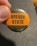 Oregon STATE football  1 1/4" pinback button #2 1940s-1950s