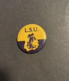 1950s L.S.U.  Football  1.75" cellouid  pinback button