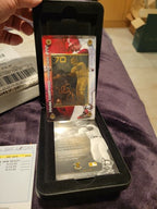 23k Gold Mark McGwire Official 70th Home Run Commemorative Card 2003  #823/7000