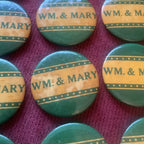 College of William & Mary 1950s Football size 1.75” button No Pin  Lot of 32