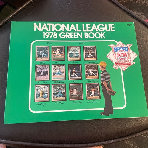 1978 National League Green Book (UNREAD) MINT