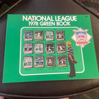 1978 National League Green Book (UNREAD) MINT