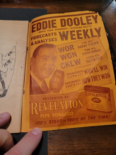 1940 NFL and College Football What's What in Football Yearbook 10/28