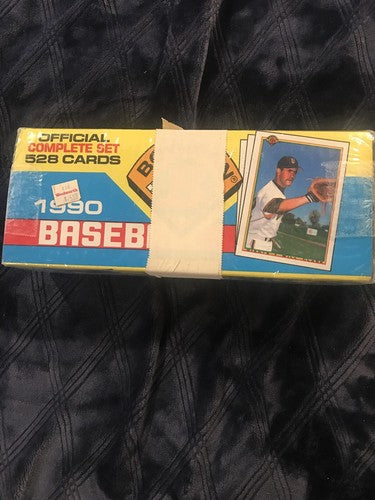 1990 Bowman Baseball Complete Set Factory Sealed Box