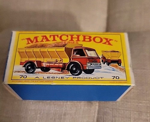 GRIT-SPREADING TRUCK No. 70 Lesney Matchbox Series Dump Truck w/ Box