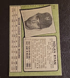 1971 Topps Baseball # 513 Nolan Ryan EX  o/c  no creases