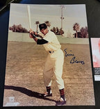 Ernie Banks Signed 8x10 Color Photo Chicago Cubs COA Show ticket 1998
