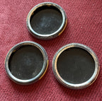 University of Washington 1940s 1950s Football size 1.75” button No Pin Lot of 3