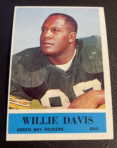 1964 Philadelphia Football Card #72 Willie Davis-Green Bay Packers Ex Card