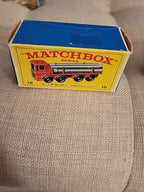 Matchbox #10 Pipe Truck with Pipes Mint in  Box 1960's