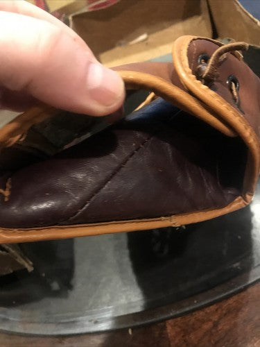 Gil Hodges Denkert First Baseman Trapper Model ST7 Mitt In Original Box 1950’s