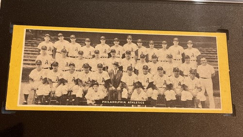 1951 Topps Teams Philadelphia Athletics SGC 4 Undated