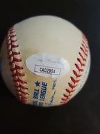 Harmon Killebrew JSA COA American League Signed Bobby Brown Baseball Autographed