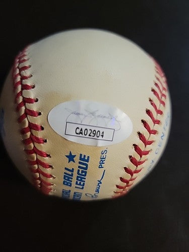 Harmon Killebrew JSA COA American League Signed Bobby Brown Baseball Autographed