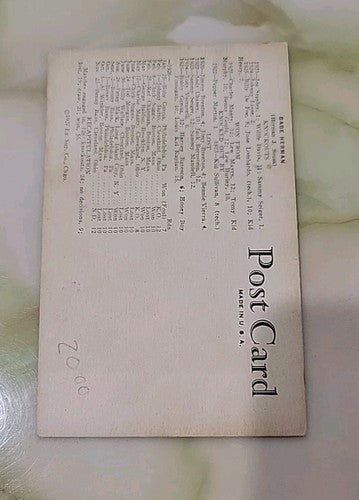 1927 Exhibit Supply Company Boxing Exhibit Babe Herman  Card Vg Condition