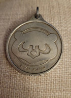Sterling plated MLB Vintage Chicago Cubs 1 1/2" Pendant 1950s