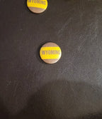 ￼ Wyoming ￼ Vintage 1940s 1950s Pin 1 1/4” inches