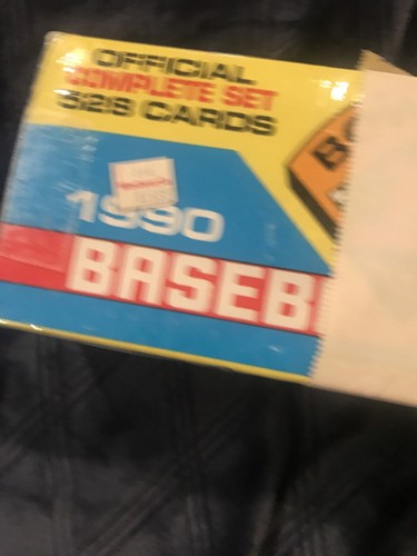 1990 Bowman Baseball Complete Set Factory Sealed Box