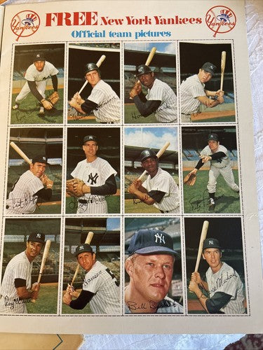 1971 Complete 5 TEAM Sets of 24 Cards Stamp ALBUM missing Balitmore in envelope