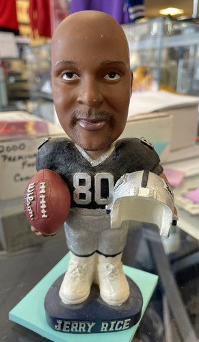 JERRY RICE Oakland Raiders Bobble Dobbles NFL Bobblehead (2000's) C88621128 NFL
