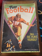 PLAY FOOTBALL CALL THE PLAYS YOURSELF GAME 1934 LEATHERHEAD WHITMAN No.3053
