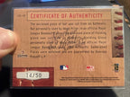 2004 Donruss Leather & Lumber Bat/Batting Glove 14/50 Wade Miller Astros #LUL-50