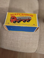 Matchbox #10 Pipe Truck with Pipes Mint in  Box 1960's