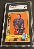 1972 O-Pee-Chee Jean Ratelle #12 SGC 7 NR/Mt NY Rangers  HOF