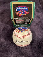 Jackie Robinson 50th Anniversary Rawlings American League Baseball 1997  in Box