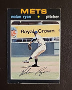 1971 Topps Baseball # 513 Nolan Ryan EX  o/c  no creases