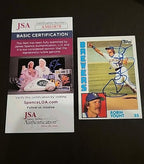 ROBIN YOUNT Signed 1984 Topps Baseball Card-HALL OF FAME-MILWAUKEE COA JSA