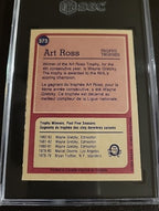 1984-85 O-Pee-Chee OPC #373 Wayne Gretzky Art Ross Trophy SGC 7 GRADED Card