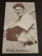 Billy Goodman Vintage  1947-1966 Exhibits Baseball Card Nice Condition