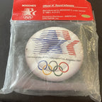 Los Angeles 1984 Olympics Stadium Cushion Inflatable Vintage USA Moochies NEW