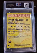 2003 Topps Chrome Record Breakers Refractor Harmon Killebrew Game Worn PSA 10