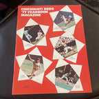 1977 CINCINNATI REDS Official Yearbook PETE ROSE Johnny BENCH Tony PEREZ Morgan