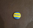 University Of Michigan ￼Vintage 1940s 1950s Pin 1 1/4” inches