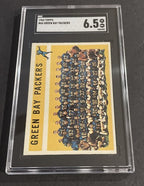 1960 Topps Green Bay Packers Team Card #60 SGC 6.5