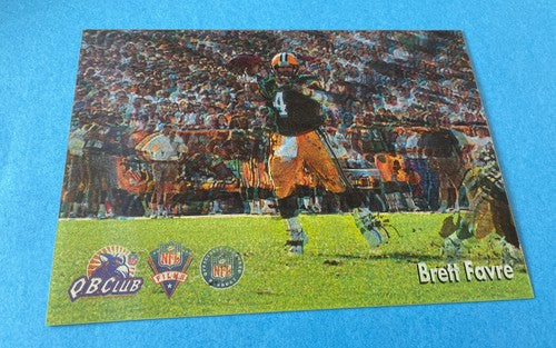 Brett Farve  Hologram Photo Green Bay Packers Lambeau Leap NFL Films Players